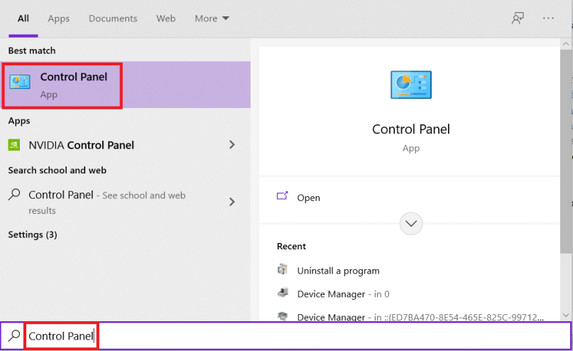 Launch Control Panel. How to Fix Wi-Fi Adapter Not Working Windows 10