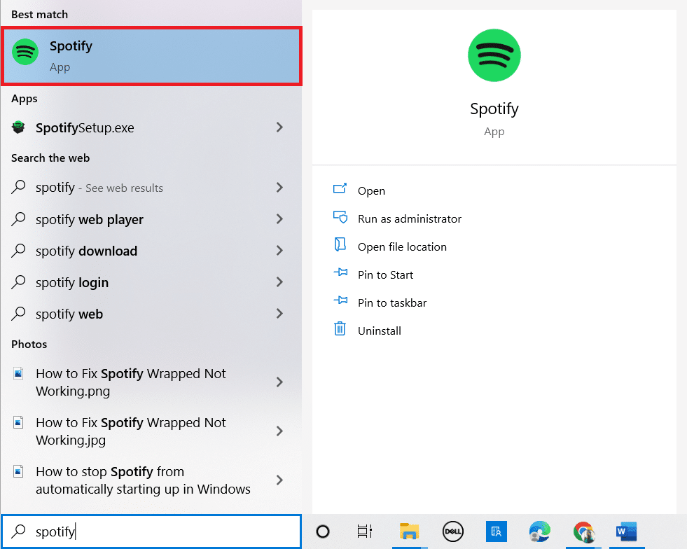 Launch Spotify app. How to Mute an App on Windows 10