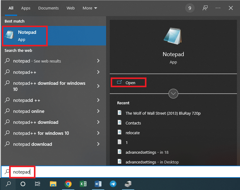 open notepad. How to Setup CouchPotato on Windows 10