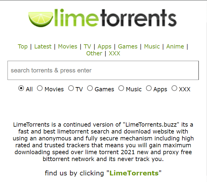 Awọn LimeTorrents