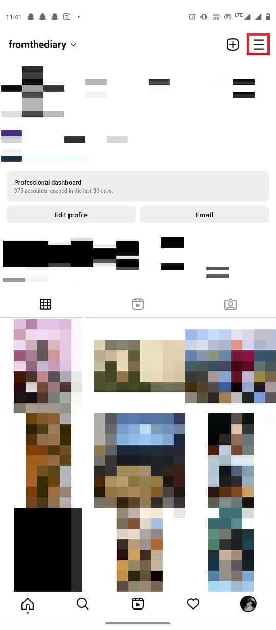 locate the three-line icon. Top 10 Ways to Fix Instagram Stories Not Loading Issue