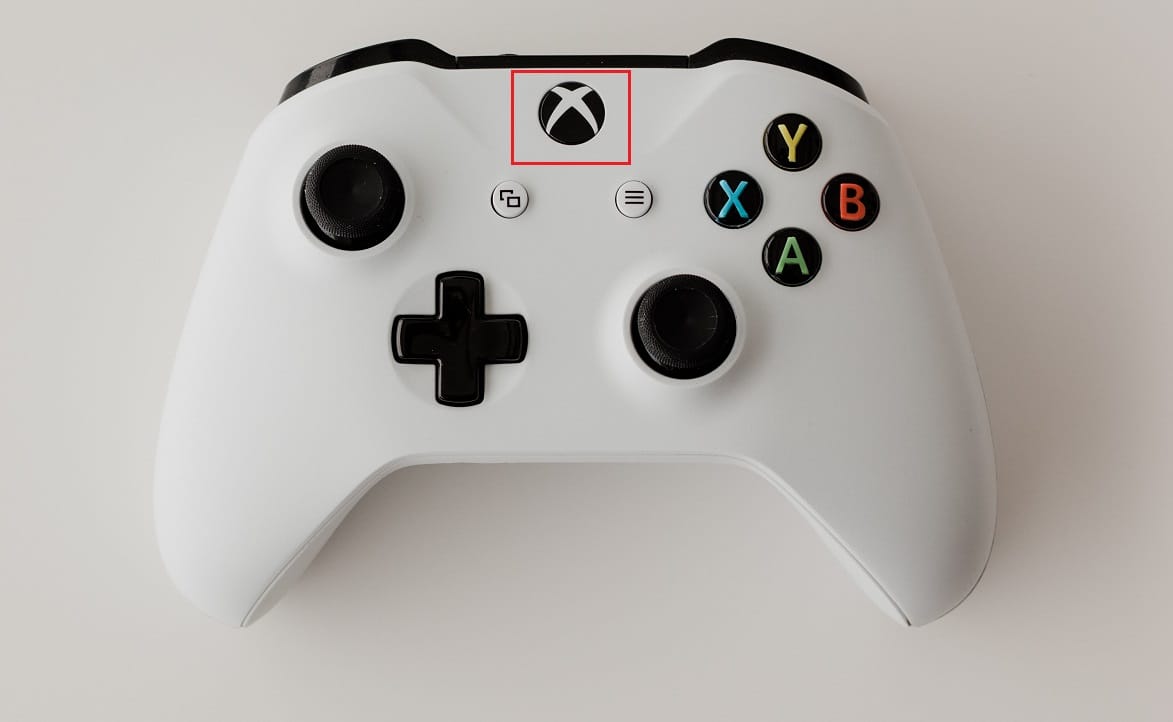 Locate the Xbox button in the center of its controller. Press and hold it for some time to open the Power Center