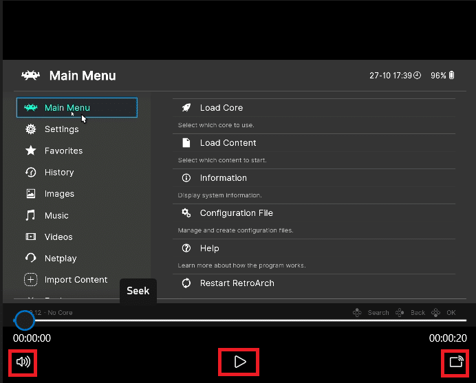 Media control in the Gallery window. How to screen record in Windows 11