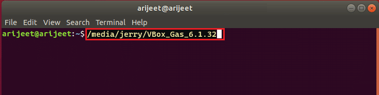 media jerry VBox Comando de gas. Reparar Virtualbox no puede insertar el disco óptico virtual