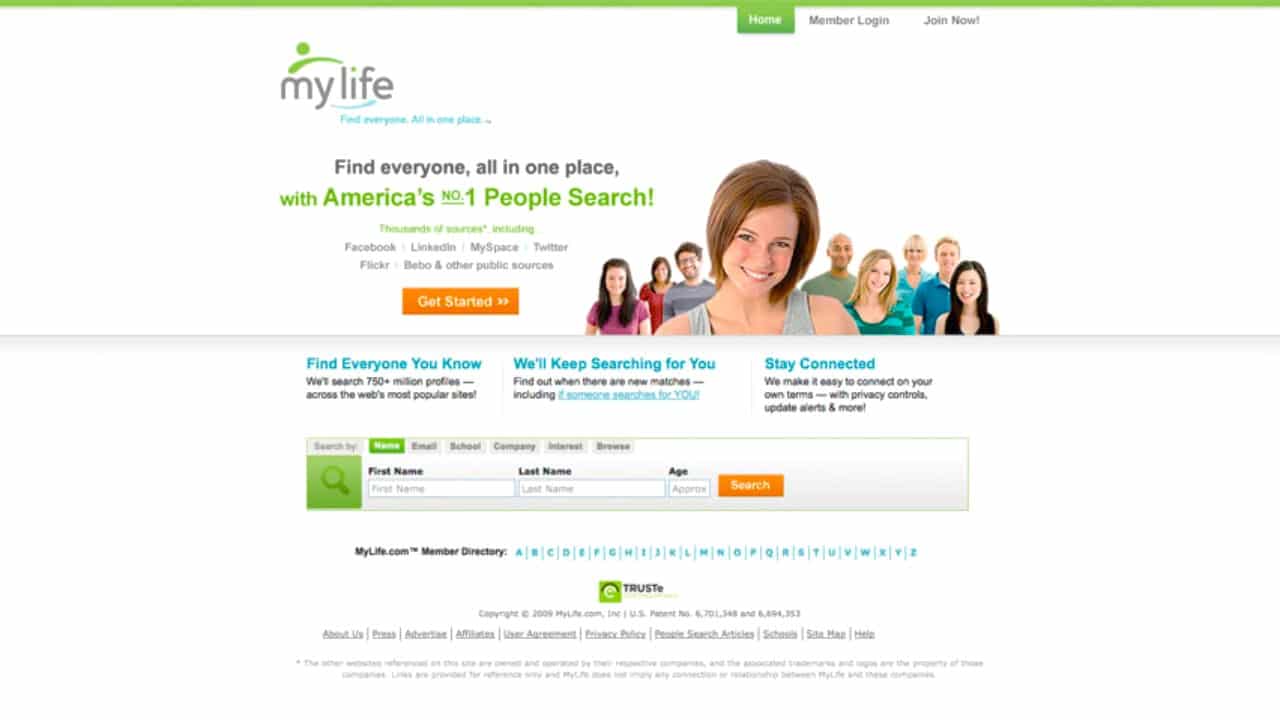 mylife website. How to perform mylife reputation report