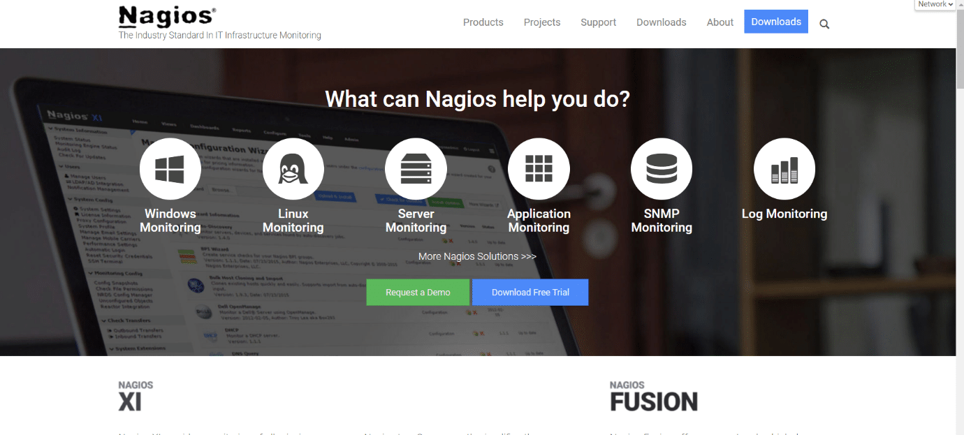 Nagios. 16 meilleurs logiciels gratuits de surveillance de réseau