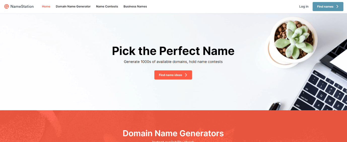 Name Station. Top 20 Best Domain Name Generators