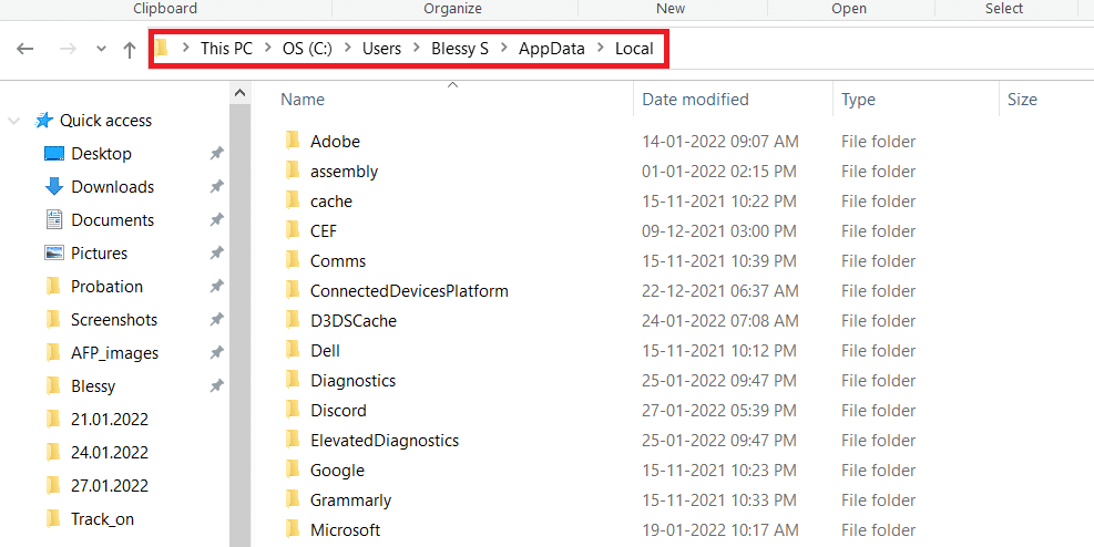 go to Discord appdata local folder. Fix Discord Not Detecting mic