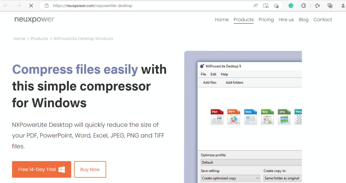 neux power web page. Best free zip file converter