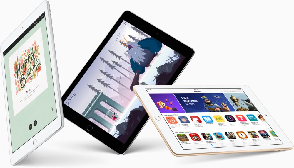 Apple bringt ein neues iPad auf den Markt, das ziemlich viel billiger ist als das alte iPad