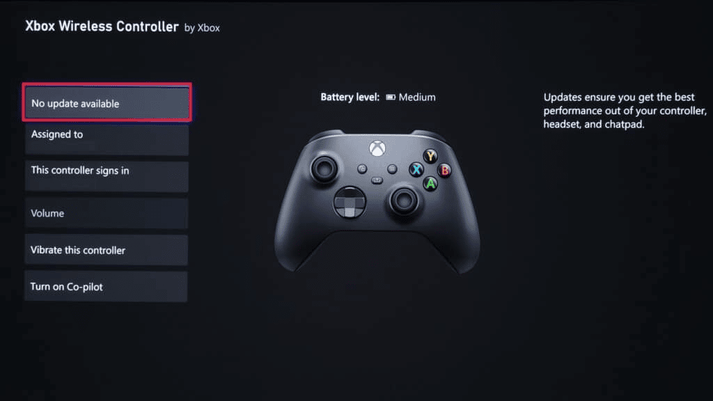  No update available message. How to Fix a Button on Xbox One Controller