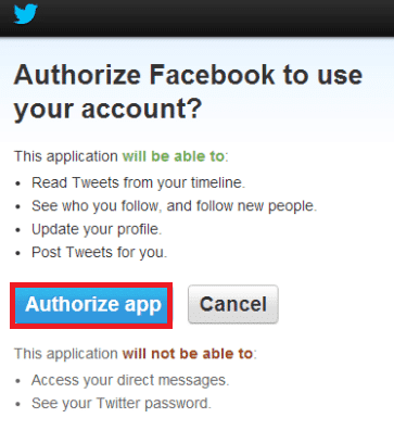 Now, click on Authorize app.
