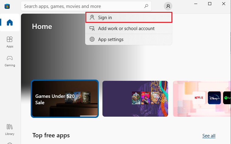 sign in to Microsoft Store. Fix Microsoft Store Not Working Windows 10