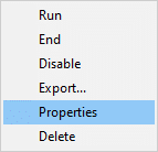 Now, right-click on OfficeBackgroundTaskHandlerRegistration and select Properties. 