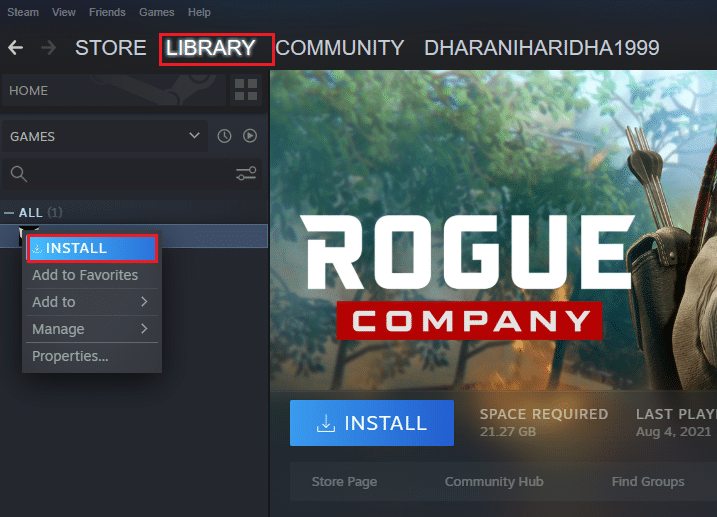 Now, right-click on PUBG and then, click on Install. Fix PUBG Not Working on Windows 10