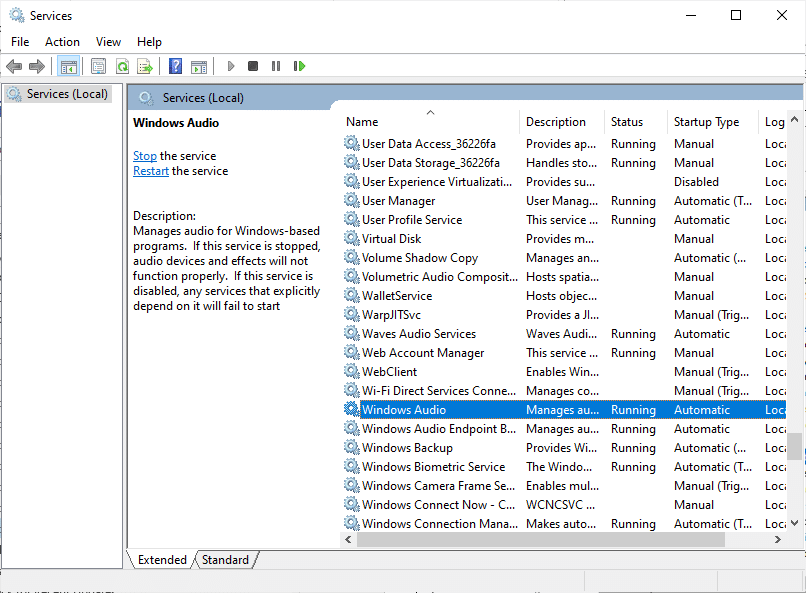 Windows Audio service. Fix This Device is Being Used by Another Application Sound Error