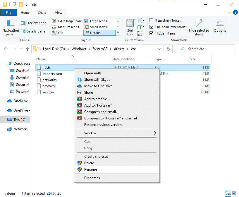 Переименуйте файл в hosts.old. Исправить ошибку Star Citizen 10002 в Windows 10