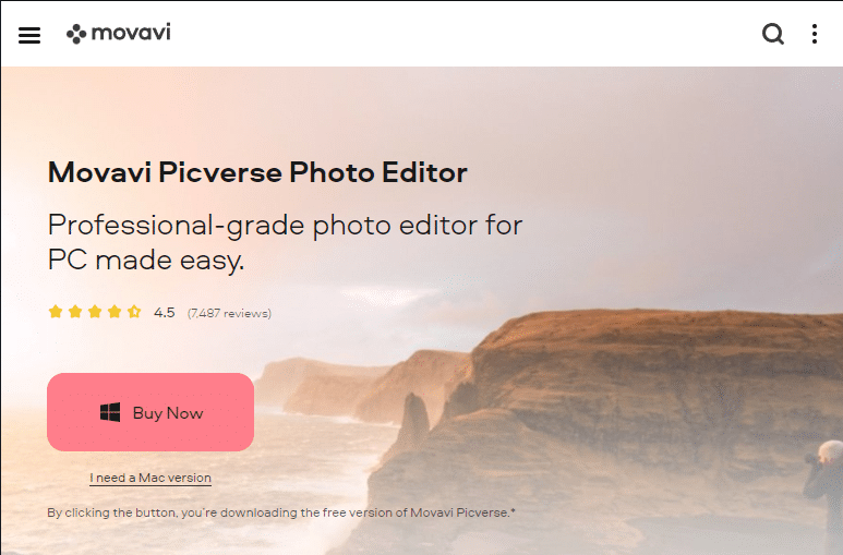 Official Website for Movavi Picverse
