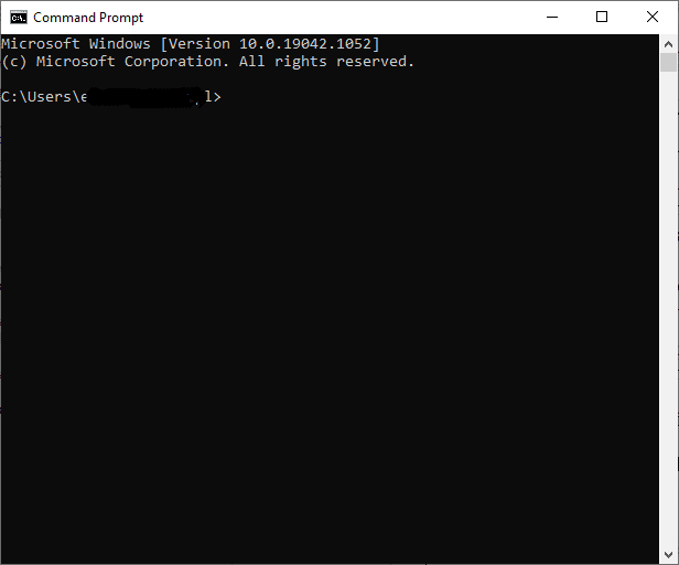 L'invite de commande de correction de la fenêtre CMD apparaît puis disparaît sous Windows 10