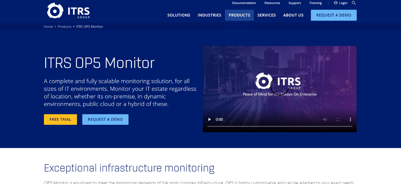OP5 Monitor. 16 Best Free Network Monitoring Software