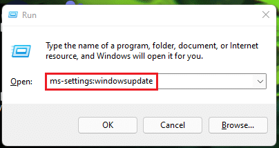 open Windows Update Settings Windows 11
