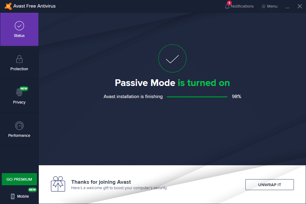 Open Avast Antivirus on your computer | Fixed: Avast Blocking LOL (League of Legends)