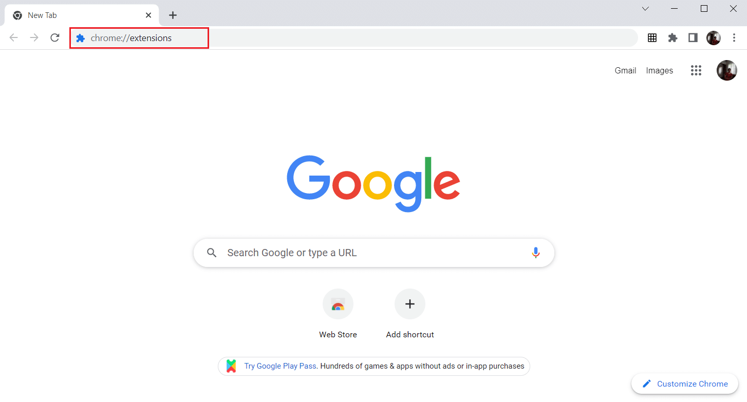 Open Chrome extensions page. Fix Chrome Plugins Not Working in Windows 10
