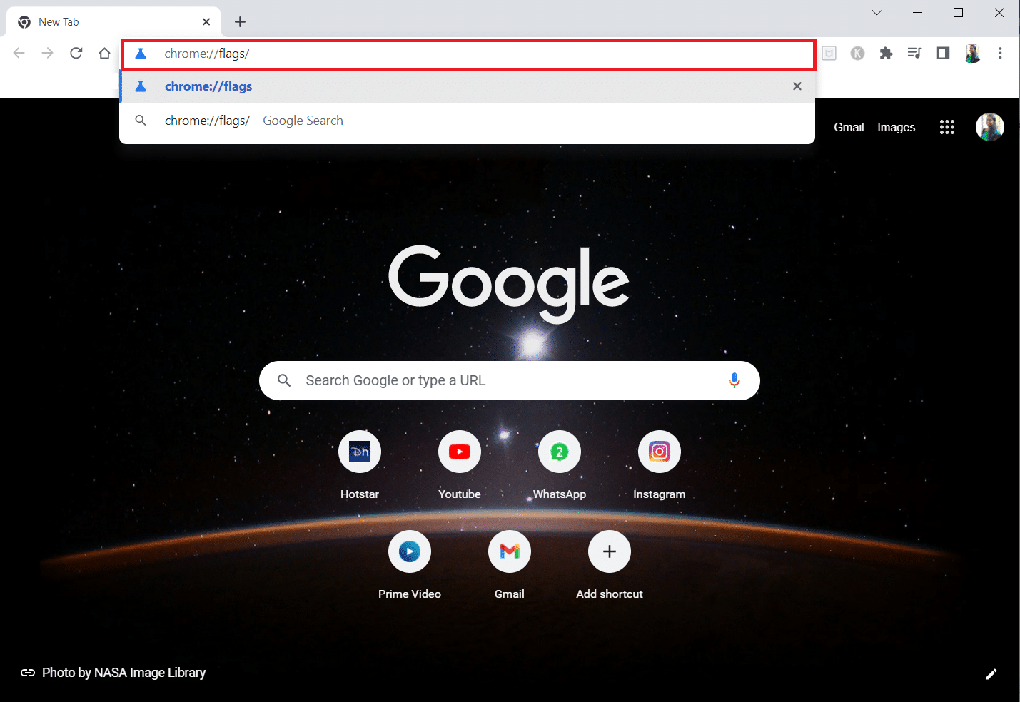 Open Chrome flags page. Fix Chrome Plugins Not Working in Windows 10