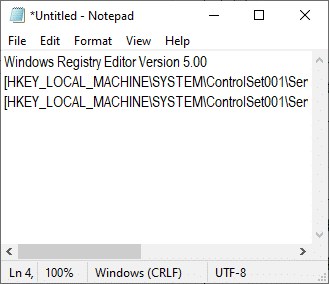 Open Notepad. Fix Ntoskrnl.exe High Disk Usage