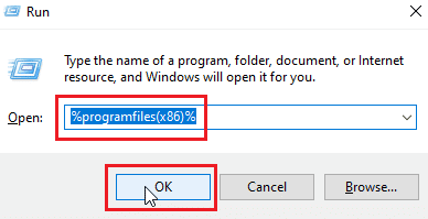 Open ProgramFiles folder