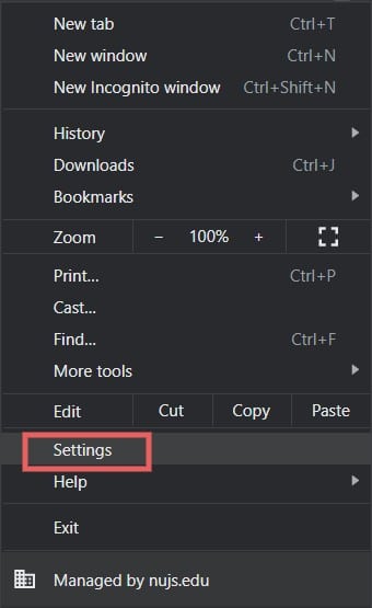 open Settings. How to Remove Bing from Chrome