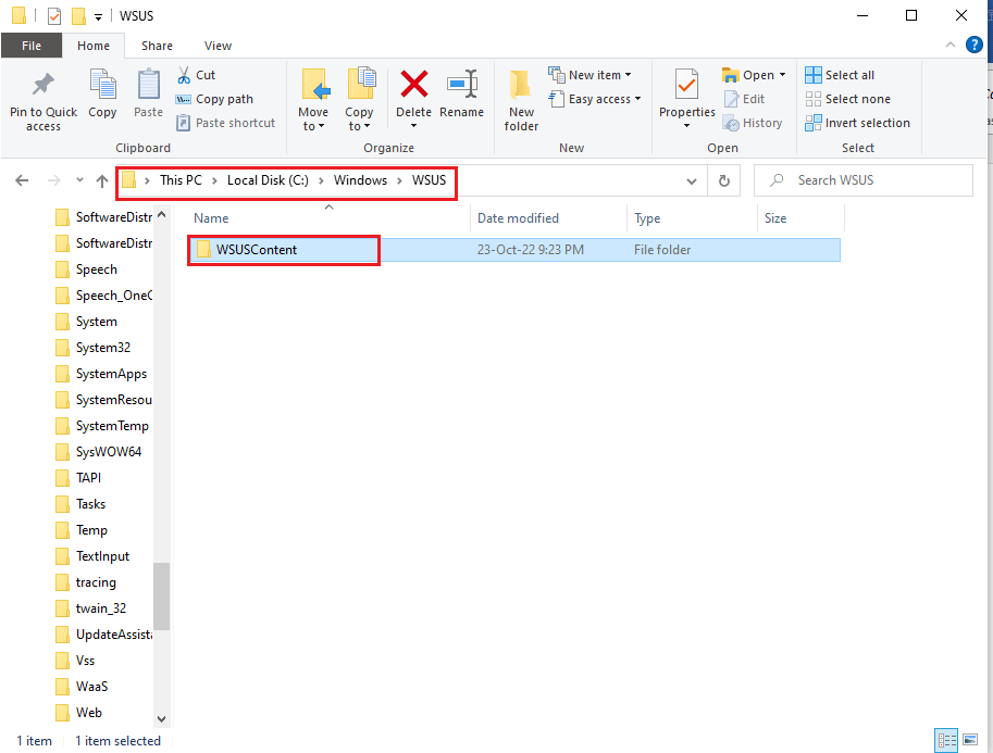 open Windows Explorer and navigate to the WSUSContent folder. Fix WSUS Administration Console Unable to Connect WSUS Server via Remote API