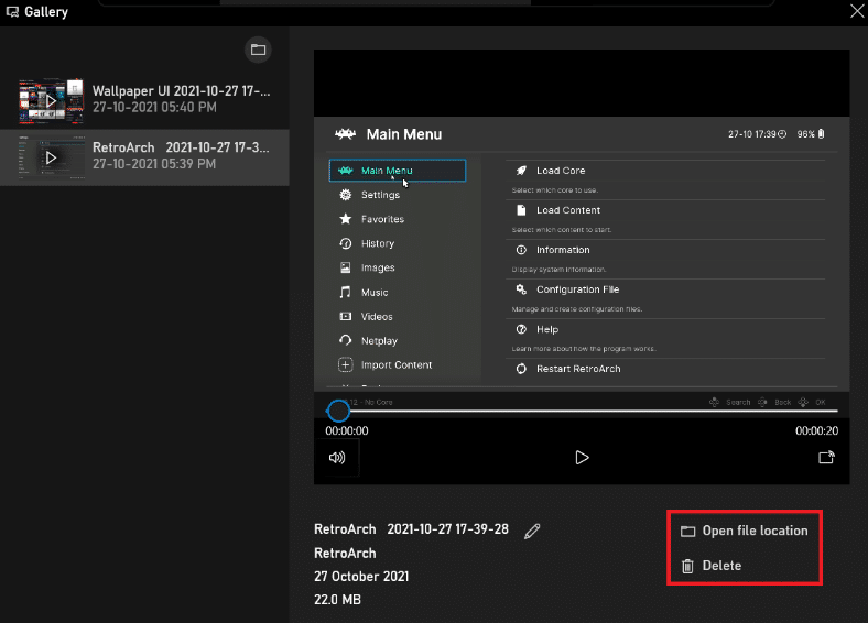 Other options in the Game bar. How to screen record in Windows 11