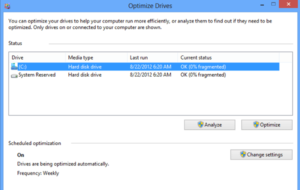 What Happened to Disk Defragmenter in Windows 8/10?