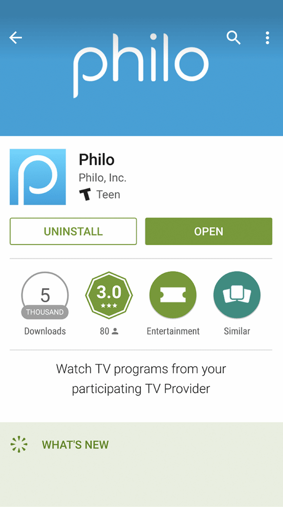 philo app in apple app store. How to Get Philo Free Trial