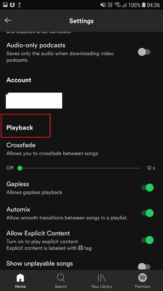 Playback | Fixed: Spotify Search Not Working