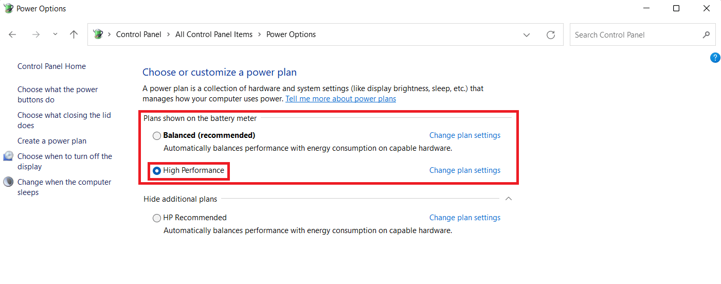 Power plan available | Ways to speed up Windows 11