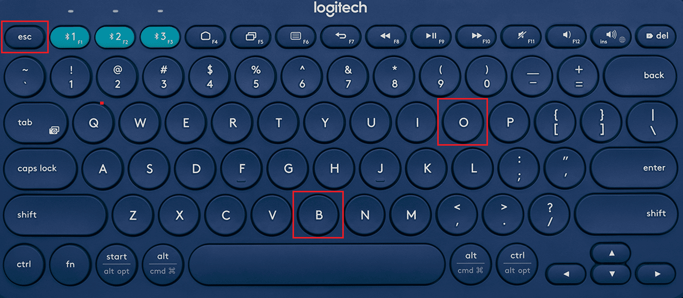 press the following keys in the same order to successfully reset it