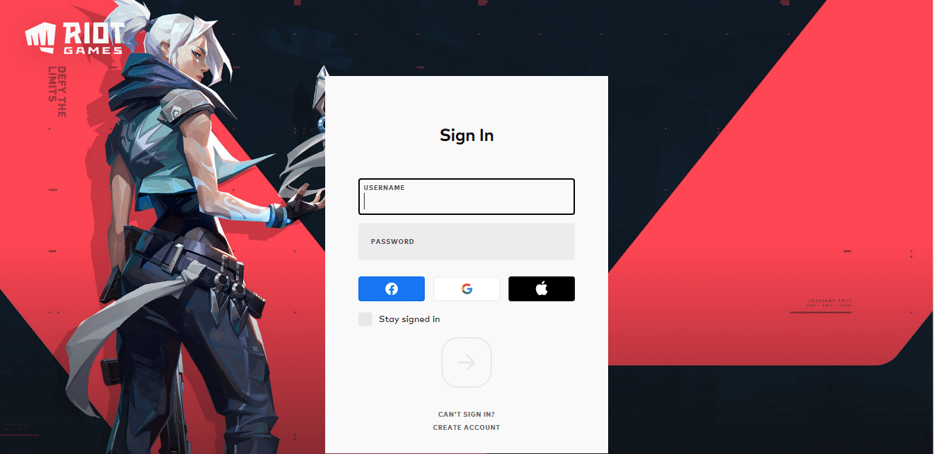 Provide Sign-in credentials