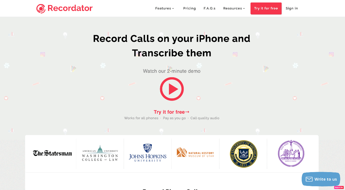 recordator homepage. How to Record Call on iPhone Without App for Free