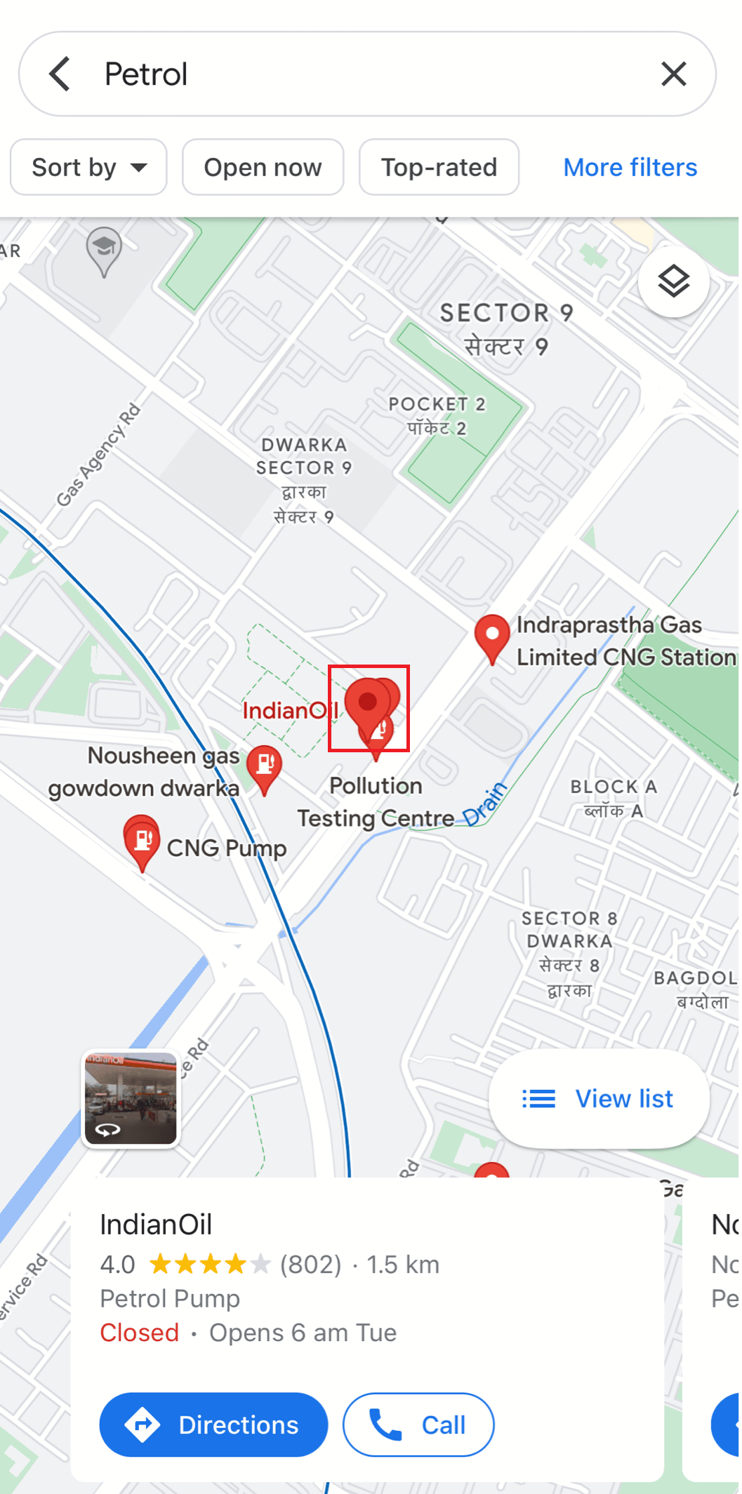 Les cartes Google, Ballon Rouge