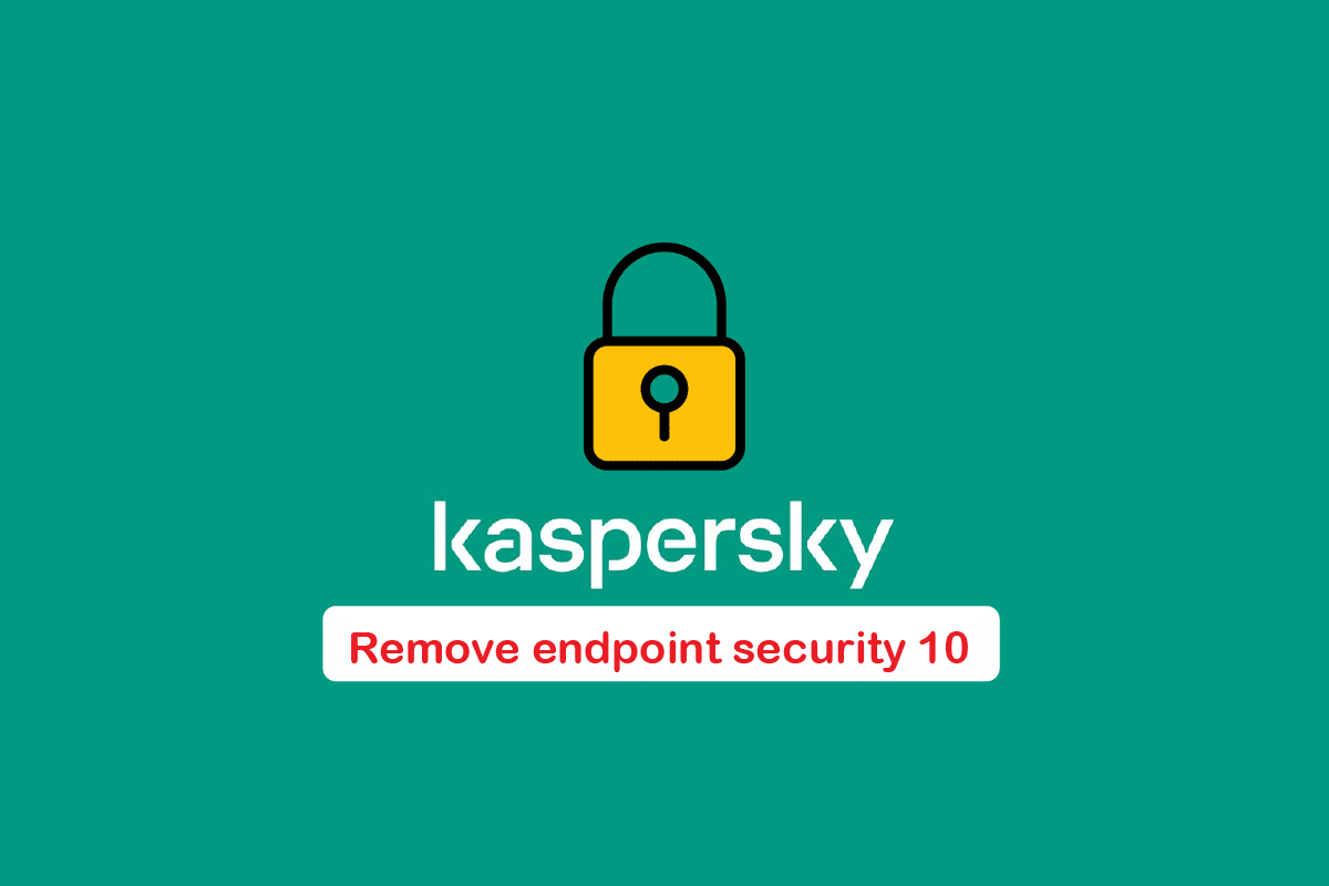 Hoe kinne jo Kaspersky Endpoint Security 10 fuortsmite sûnder wachtwurd