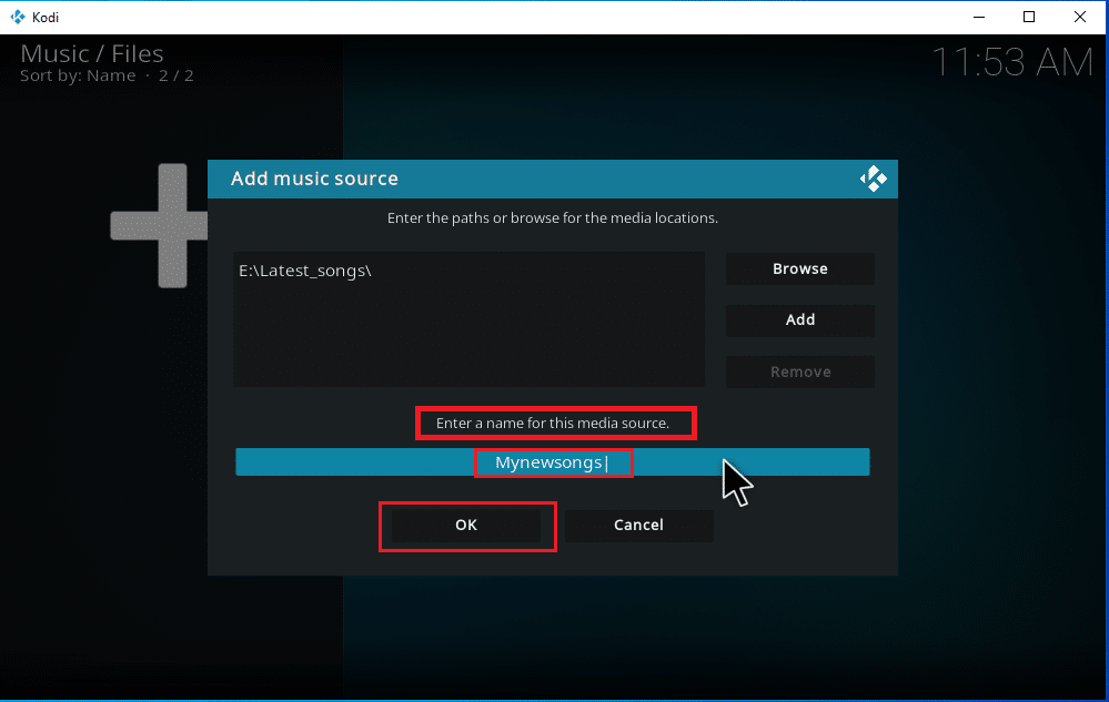 Rename the files and click ok. How to Download Music to Kodi