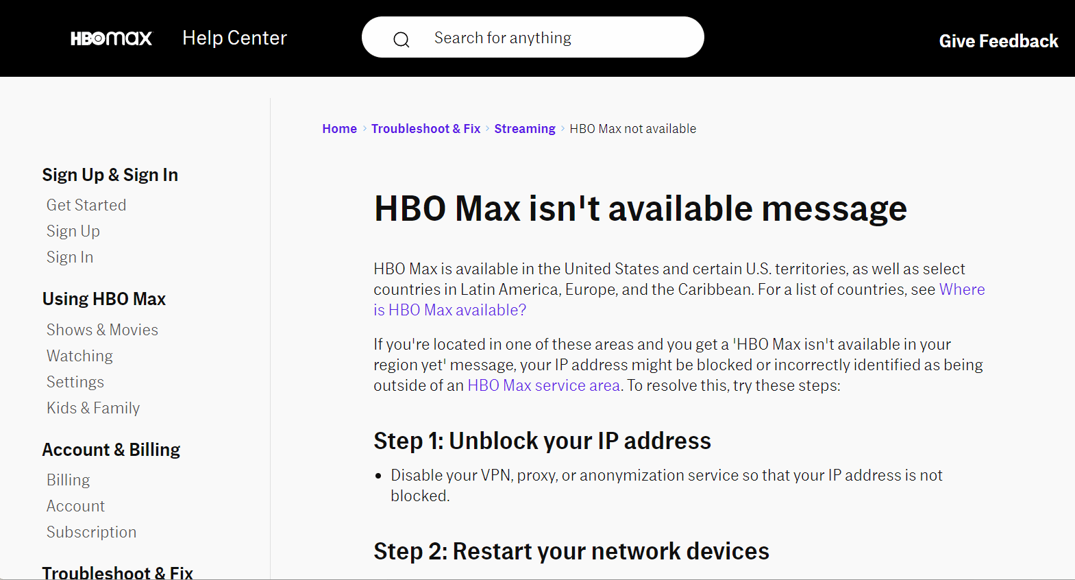Report the Problem to HBO Max. Why is HBO Max Not Working on My Computer?