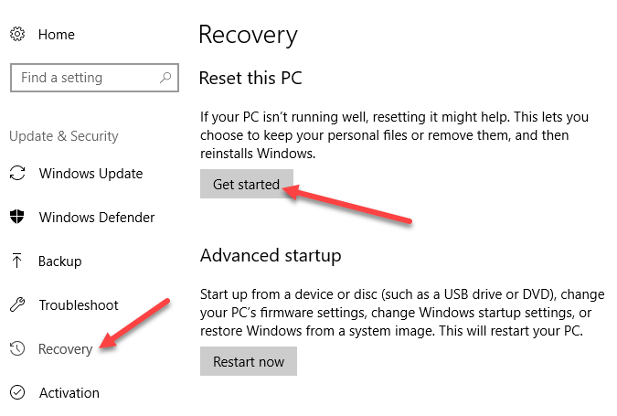 Fix Missing Windows Default Apps in Windows 10
