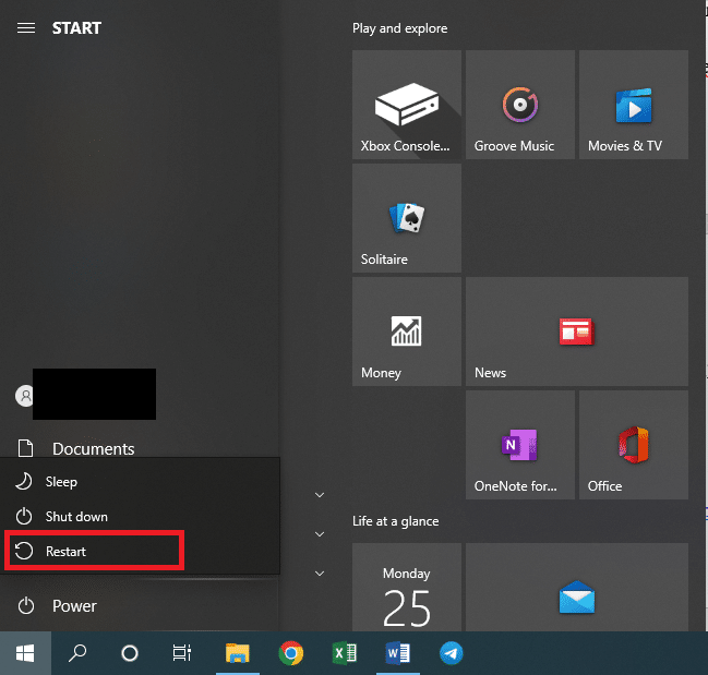 Restart your PC. Fix YouTube Full Screen Not Working in Windows 10