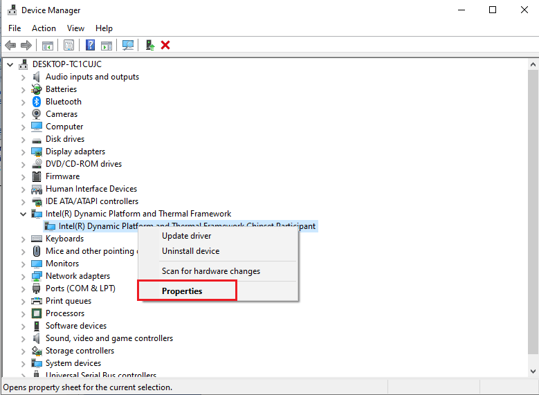 select Properties. Fix Windows Found Drivers for Your Device but Encountered an Error