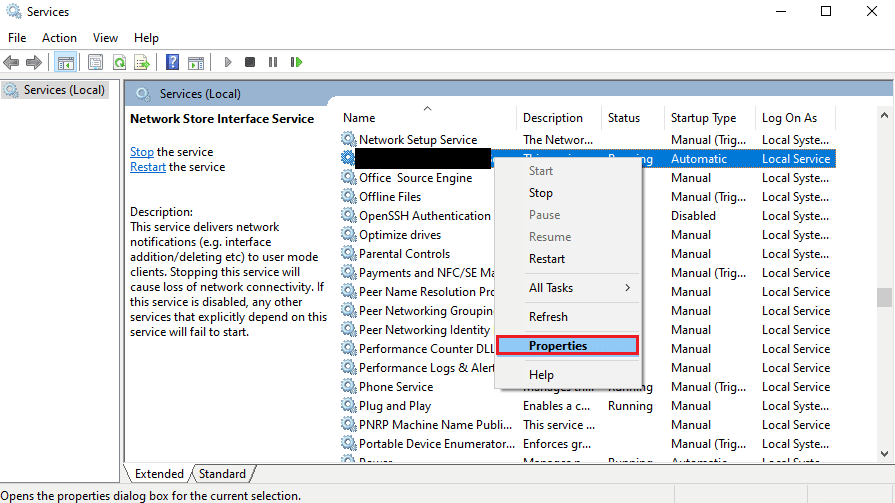 click on the Properties option. Fix Not Currently Using Display Attached to NVIDIA GPU Desktop Issue