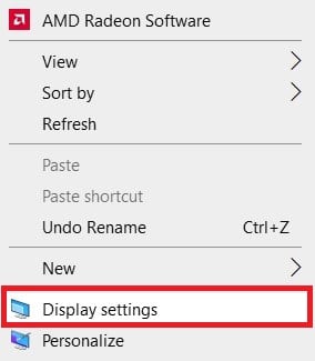 Right click on your desktop area and click on Display settings. How to check monitor model in windows 10