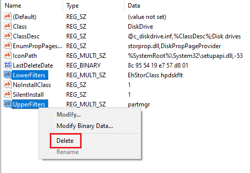 Right-click to delete | Fix Error 0X800703ee on Windows 10